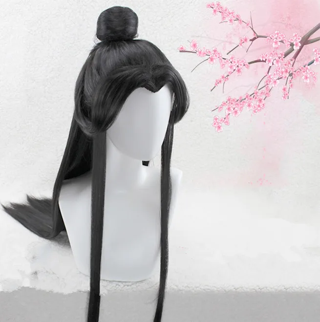 Xie Lian Yue Shen; карнавальный костюм; Tian Guan Ci Fu; Платиновый Павлин; карнавальные костюмы; все для Хэллоуина; рождество; нарядные вечерние платья - Цвет: Wig only