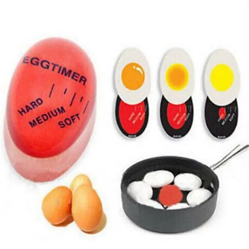 1 шт. яйцо идеальный цвет таймер с изменяющимся мягким вареным яйцом кухня
