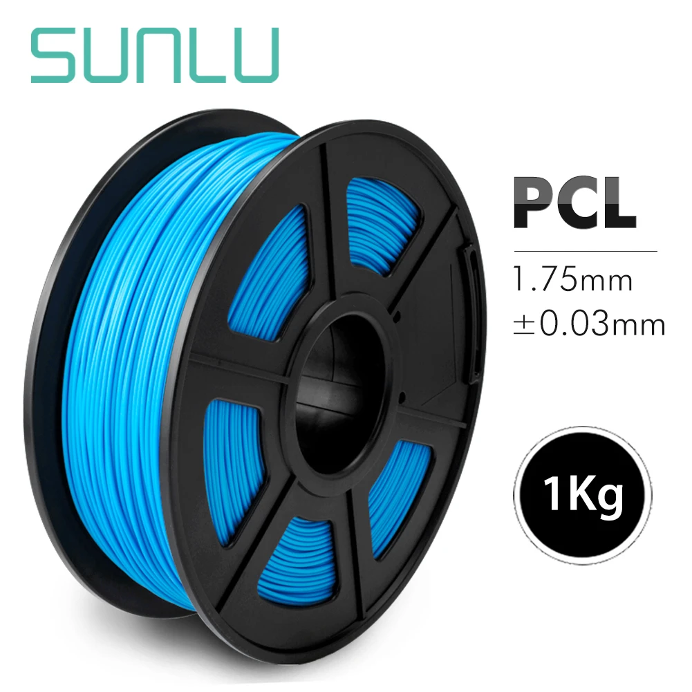 

SUNLU 3D Printer Filament PCL Non-toxic 3D Filament Safe For Children Explore Creation Consumabe By RoHS Reach Certificate