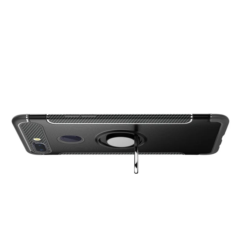 100pcs For OPPO Find X Case Car Holder Magnetic Suction Ring Bracket Shockproof Rugged Armor Shell Phone Cover