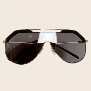 

2020 New Brand Sunglasses Women Big Classic Metal Frame Sunglasses For Women Vintage Shades UV400 Oculos De Sol Feminino