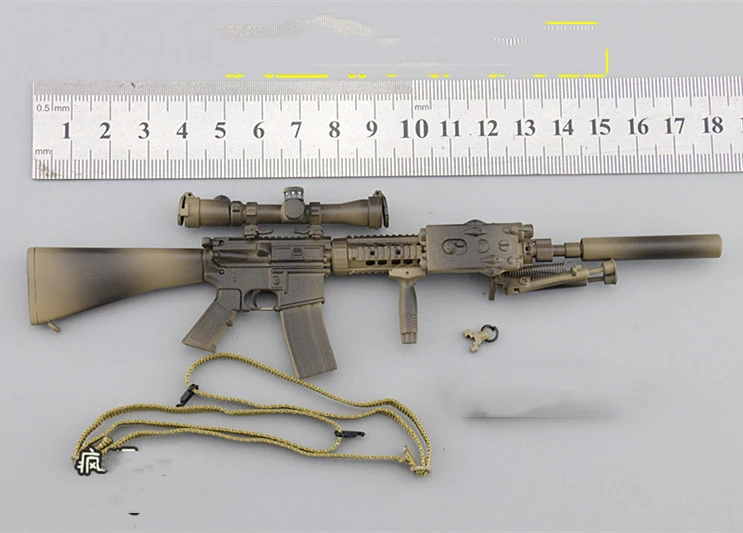 

1/6 M005 Navy Seal MK12 Sniper Gun Models for 12''Action Figures Bodies Accessories