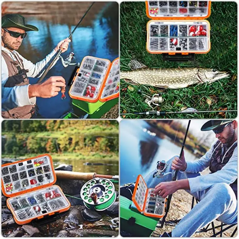  KEESHINE Small Wateproof Fishing Lure Box, Mini Tackle