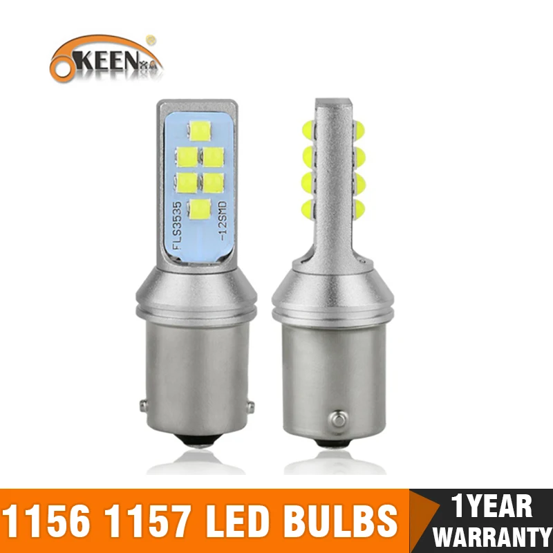 2 шт. 1157 BAY15D P21/5 Вт 1156 BA15S P21W светодиодный BAU15S PY21W лампы R5W Автоматическая сигнальная
