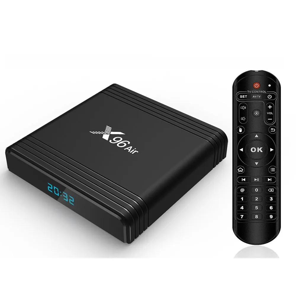 X96 Air 4 ГБ ОЗУ 64 Гб ПЗУ Android tv Box Amlogic S905X3 2,4G 5G wifi bluetooth 4,1 Android 9,0 4K USB3.0 телеприставка медиаплеер