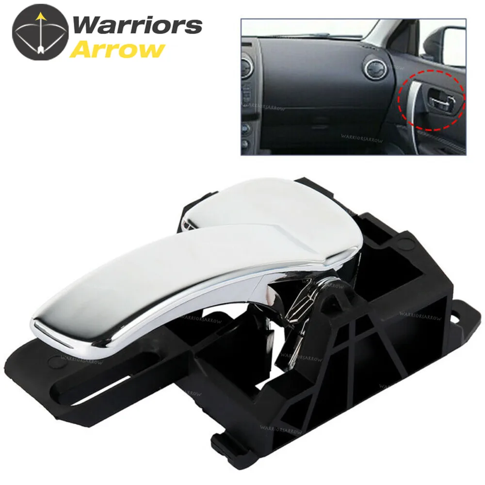 

For Nissan Qashqai 2007-2013 80671-JD00E 80670-JD00E Rear/Front Pair Interior Door Handle Pull Left Right