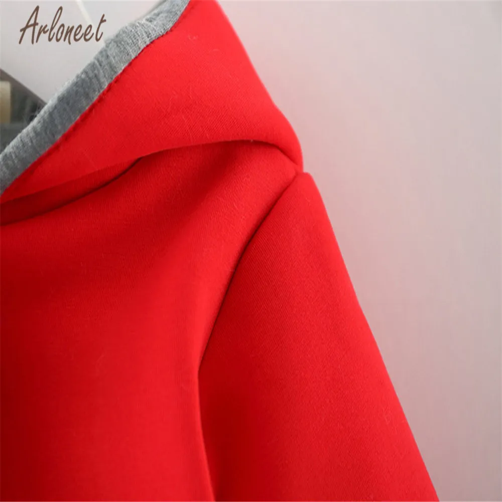 ARLONEET/детское хлопковое пальто; пальто с длинными рукавами для девочек; зимнее плотное пальто; куртка-плащ; свободная верхняя одежда с помпонами; Кардиган для девочек; верхняя одежда