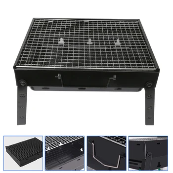 

Quality Small Portable Folding Barbecue Charcoal Grill Easy Assemble And Remove Barbecue Cooking Set BBQ Grill #