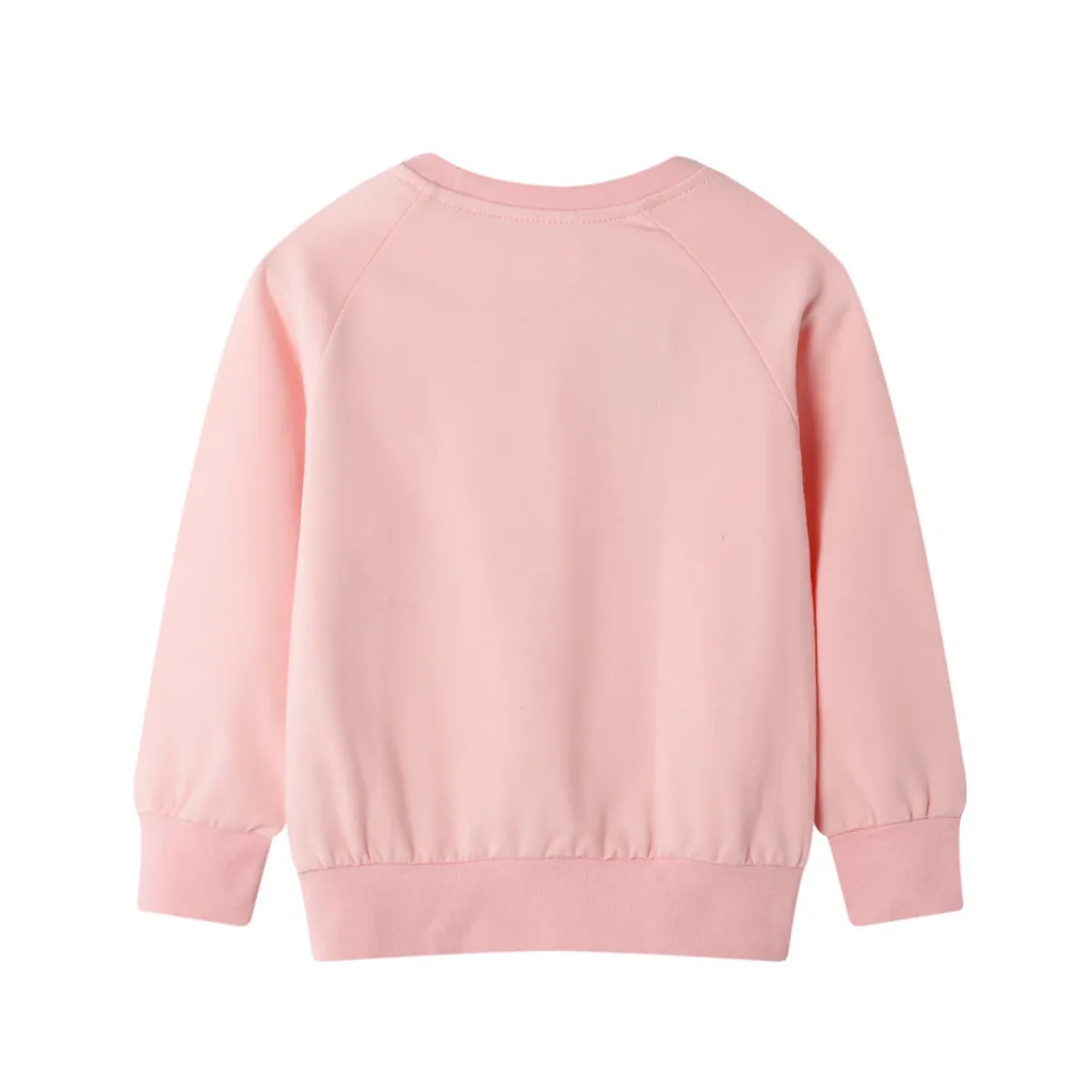 Модная детская одежда для маленьких девочек; хлопковый свитер для маленьких мальчиков; пуловер с рисунком радуги; рубашка; верхняя одежда; H4