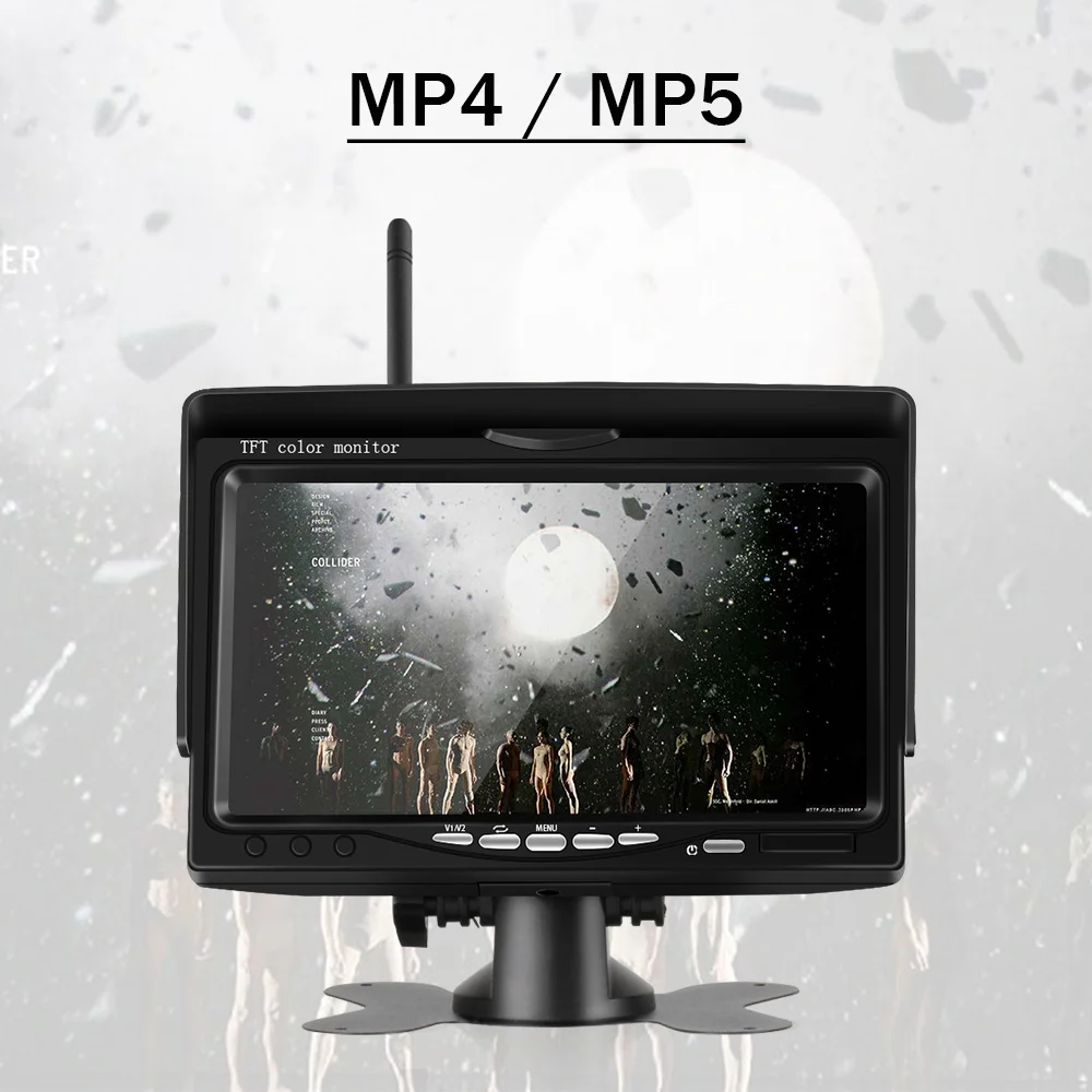 High Definition Wireless Truck DVR Car Monitor 7 CMOS IR Night Vision Reverse Backup Recorder Wifi Camera Parking System
