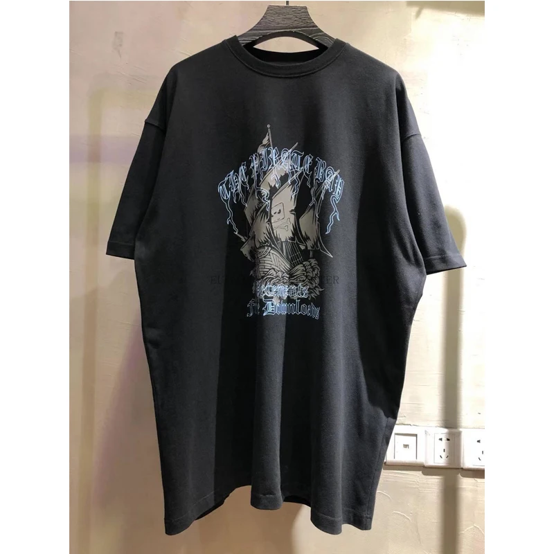 VETEMENTS футболка для мужчин и женщин повседневные футболки с логотипом города топы
