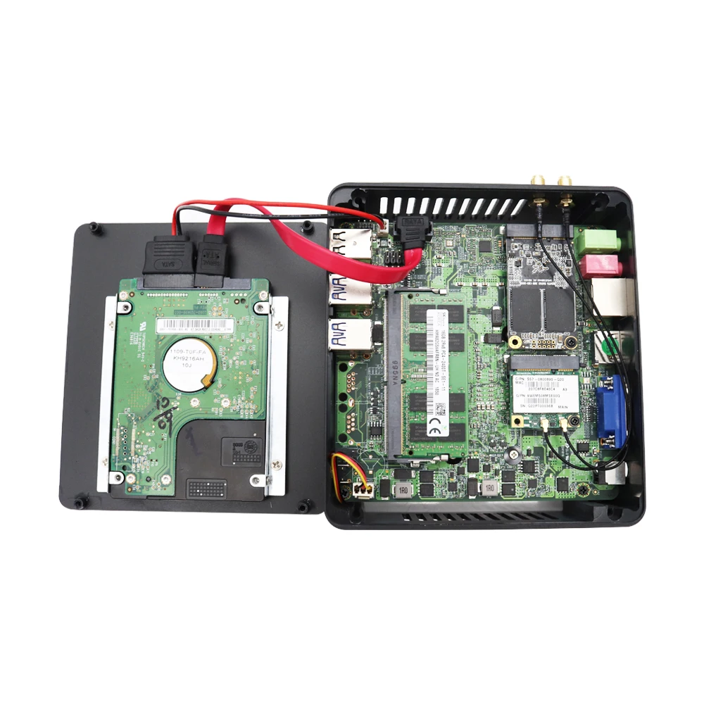 Портативный мини ПК i7 7567U i5 8250U i3 8130U Windows 10 системный компьютер Nuc Graphics 4K HTPC WiFi HDMI