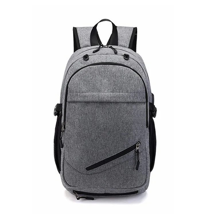 Durable Mens Backpack for Outdoor with Ball Compartment Fits 15.6 Inch Laptop Basketball Backpack with USB Charging Port 