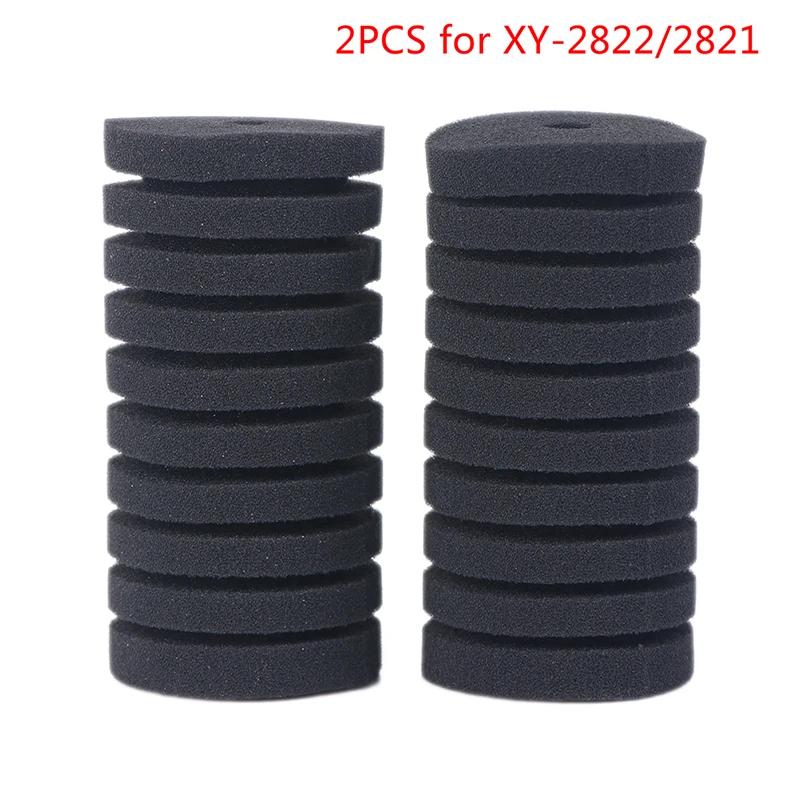 2pcs Aquarium Foam Filter Sponge For Filter Fish Tank Air Pump Biochemical Replacement Fish Aquatic Spong Aquarium Accessories