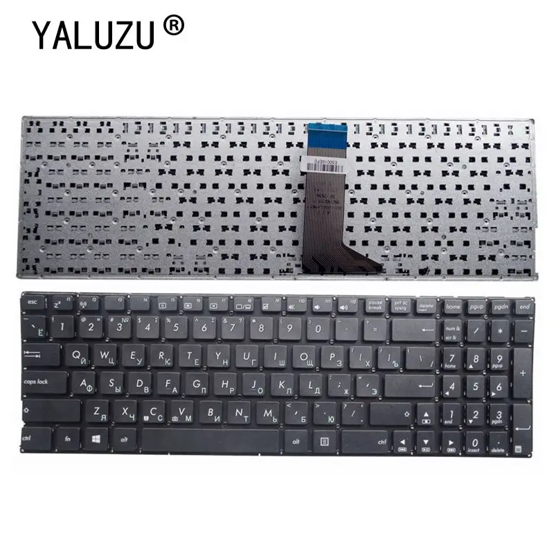 Новая русская черная клавиатура YALUZU для ASUS A553 A553M A553MA D553M D553MA X503M X503MA R515M R515MA X554LA |