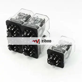 

5Pcs JQX-2C DC Power Relay 8 Pins Coil AC 220V 7.5A 250V DC 10A 30 V