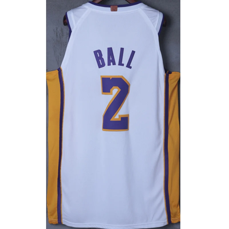 Новые мужские баскетбольные майки Lonzo Ball Brandon Ingram Kyle Kuzma Джерси для дешевой продажи - Цвет: 07