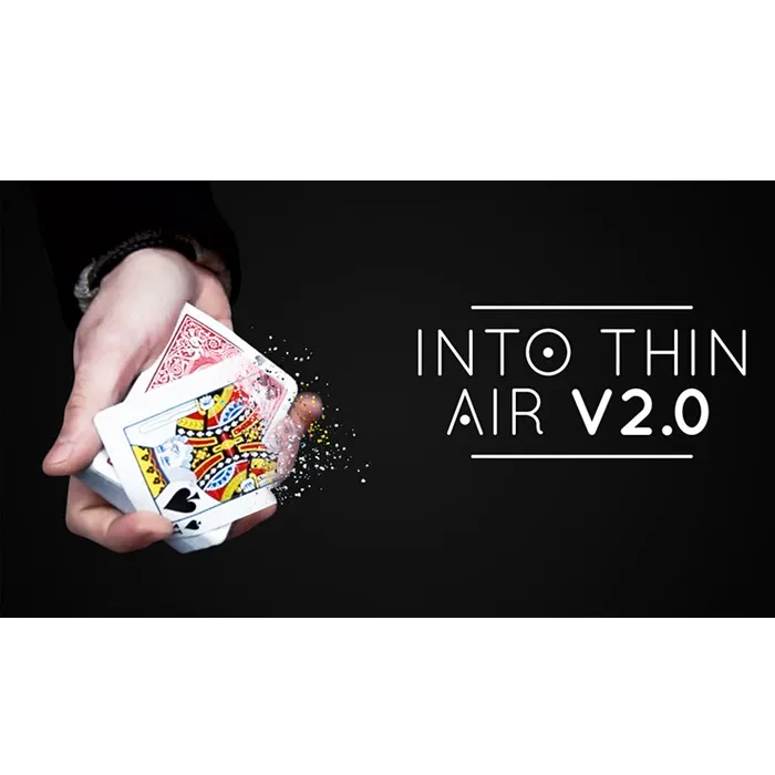 

Into Thin Air 2.0 (DVD and Gimmick) by Sultan Orazaly Card Magic Tricks Close up Magic Street Illusions Magician Cards Fun Bar