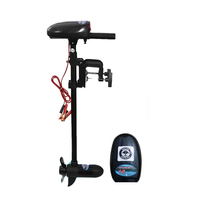 Solar Marine 12 V 18 Lbs Motore Elettrico Sup Per Gommone Fuoribordo Kayak Motore Canoa Accessori Sport Acquatici