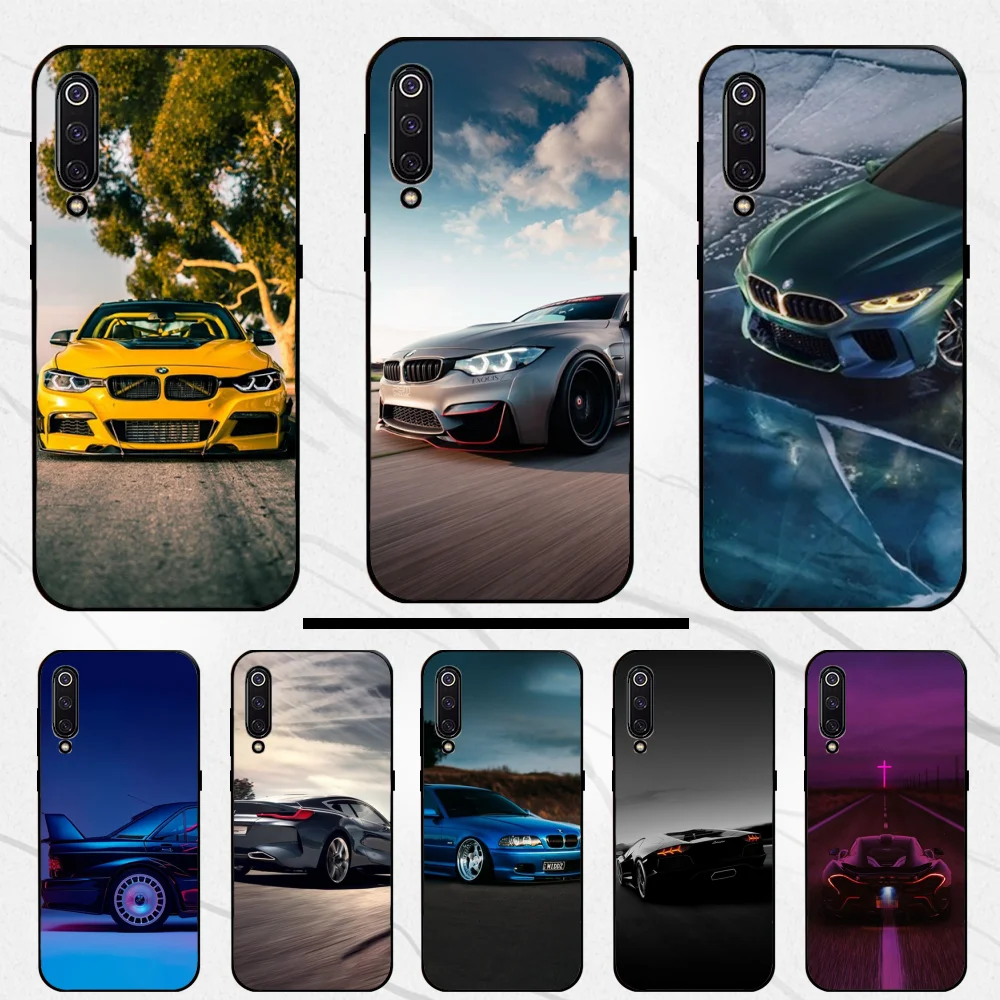 Мягкий чехол для телефона Xiaomi 9 se Hot Luxury BMW Custom Photo MIX2 2s max2 max3 f1 a1 5x9 9se 5 | Мобильные