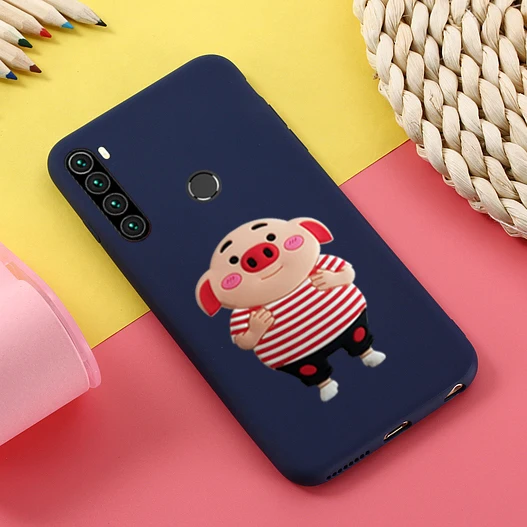 bb TRISEOLY для Xiaomi Redmi Note 7 Чехол Redmi 7 3D стерео патч мягкий силиконовый бампер набивной чехол с изображением животного для телефона Xiomi Redmi Note7 - Цвет: bb