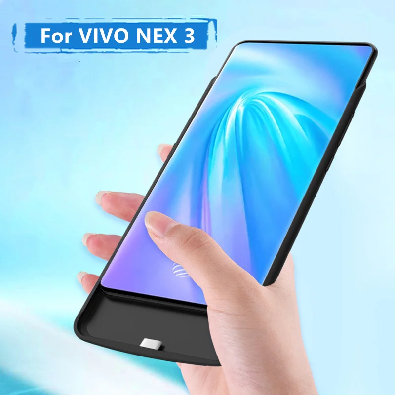 KQJYS 6500 мАч чехол для внешнего портативного зарядного устройства для VIVO NEX 3 чехол для аккумулятора power Bank чехол для зарядки аккумулятора