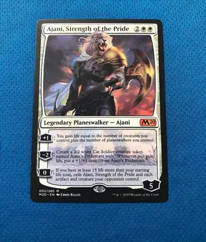 

ajani, strength of the pride M20 hologram magician ProxyKing 8.0 VIP the proxy cards to gathering every single mg card.