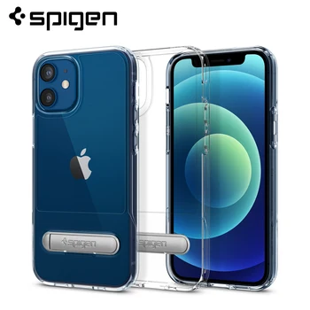 

Spigen Slim Armor Essential S Case for iPhone 12 Mini (5.4") - Pocket Friendly with Kickstand