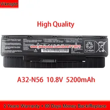 Hohe Qualität A32-N56 Batterie für Asus N56L82H N56VJ-DH71 N46 N46V N56 N56D N76 N76V Laptop 10,8 V 5200mAh