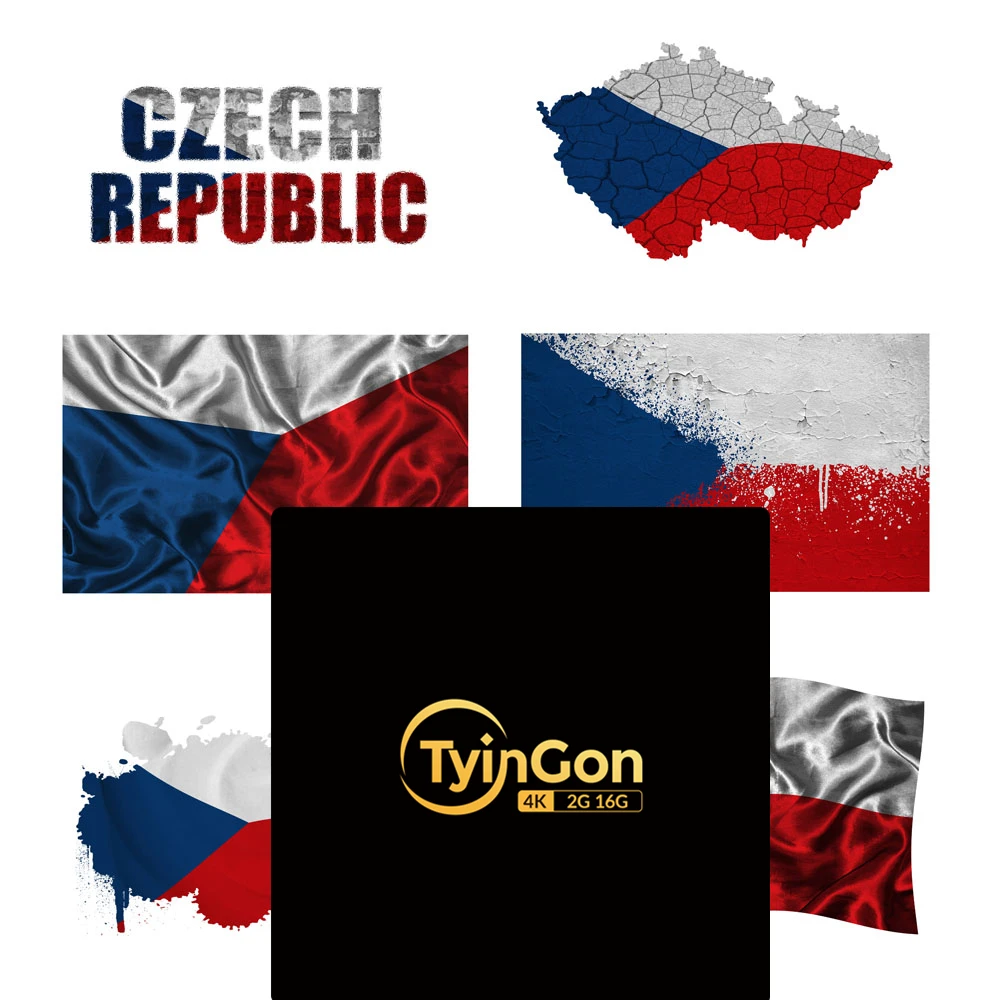 ТВ-приставка TyinGon для Android поддержка нового IP ТВ чешское телевидение Словакия