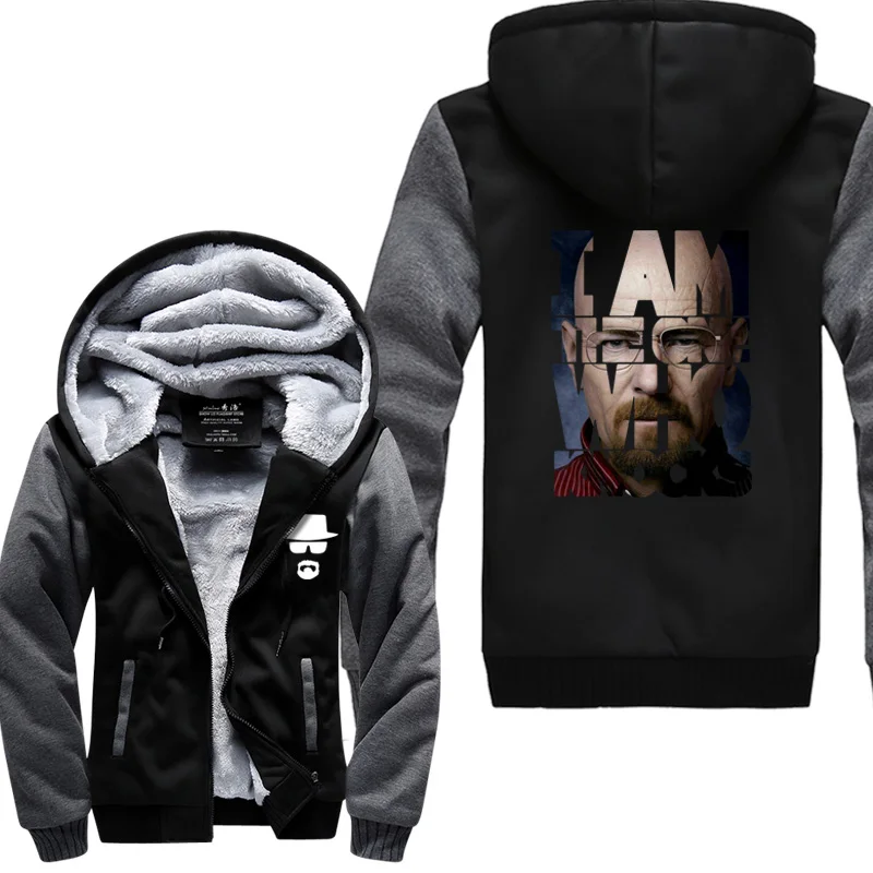 Breaking Bad Walter White мотивация согреться зимняя куртка толстовки Мужская мода уличная забавная Толстовка с длинным рукавом
