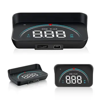 

M8 OBD2 II Universal Car Smart HUD Head Up Display Over Speed Warning Speedometer Projector