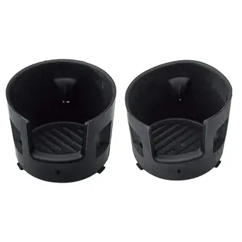 

Rear armrest Holder Water cup holder cushion split Center Seat cup holder gasket for 2015-2018 F150 Raptor