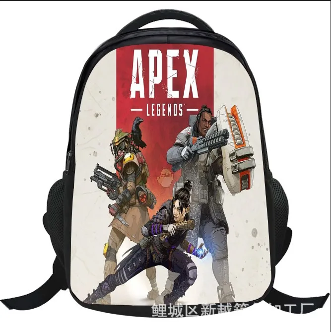 

Fingertip Laugh Apex School Bag Legends Hero Game Battle Royale Schoolbag for Elementary School Students Backpack Men And Women