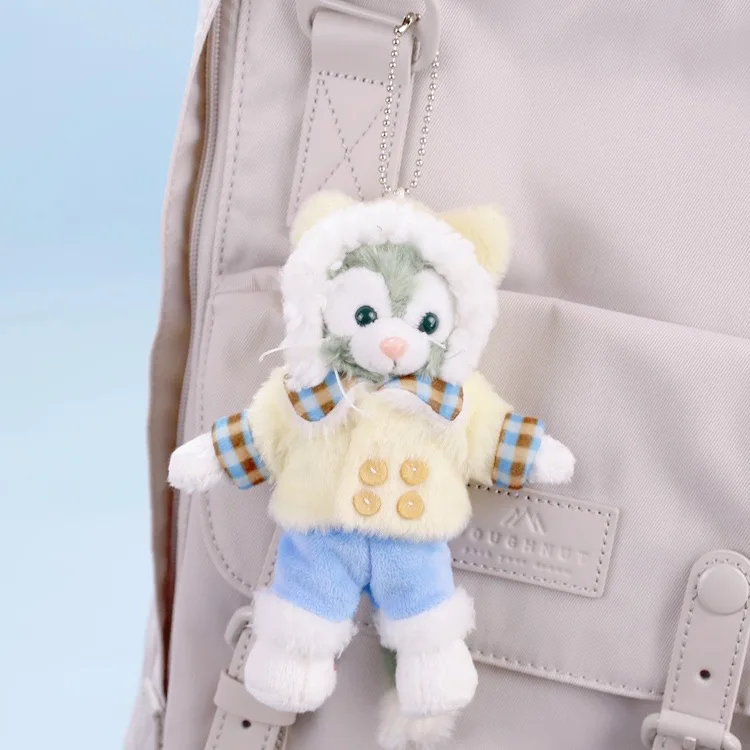 1 шт., плюшевые игрушки Duffy Bear, новые друзья, stellalou, зимняя одежда, серия, балетный кролик, Маленькая подвеска, 10 см, 4 вида, WJ01