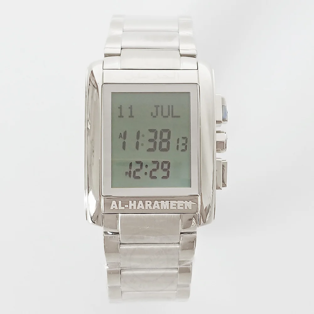 Muslim Athan Watch for Prayers with Qibla