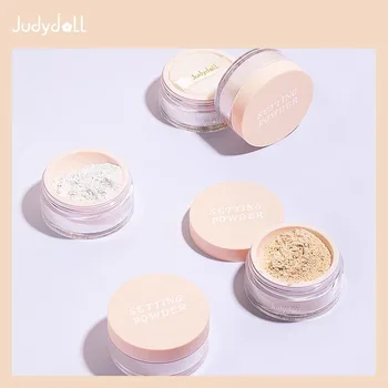 

Judydoll Pearl Setting Loose Powder Honey Powder 2 Colors Face Makeup Waterproof Loose Powder Skin Finish Powder Matte 2 Colors