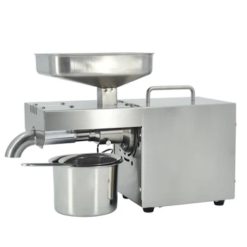 

Automatic Cold Oil Press Machine Stainless Steel Hot Oil Extractor Expeller Coconut Sesame Sunflower Seed Oil Presser for Home