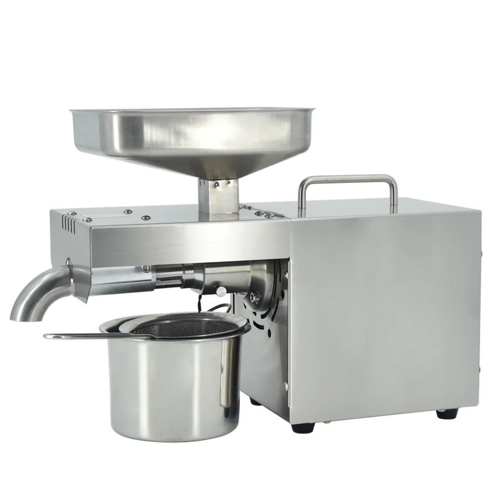 Automatische Koude Olie Persmachine Rvs Hete Olie Extractor Expeller Kokosnoot Sesam Zonnebloemolie Presser Voor Thuis Automatische Koude Olie Persmachine Rvs Hete Olie Extractor Expeller Kokosnoot Sesam Zonnebloemolie Presser Voor Thuis