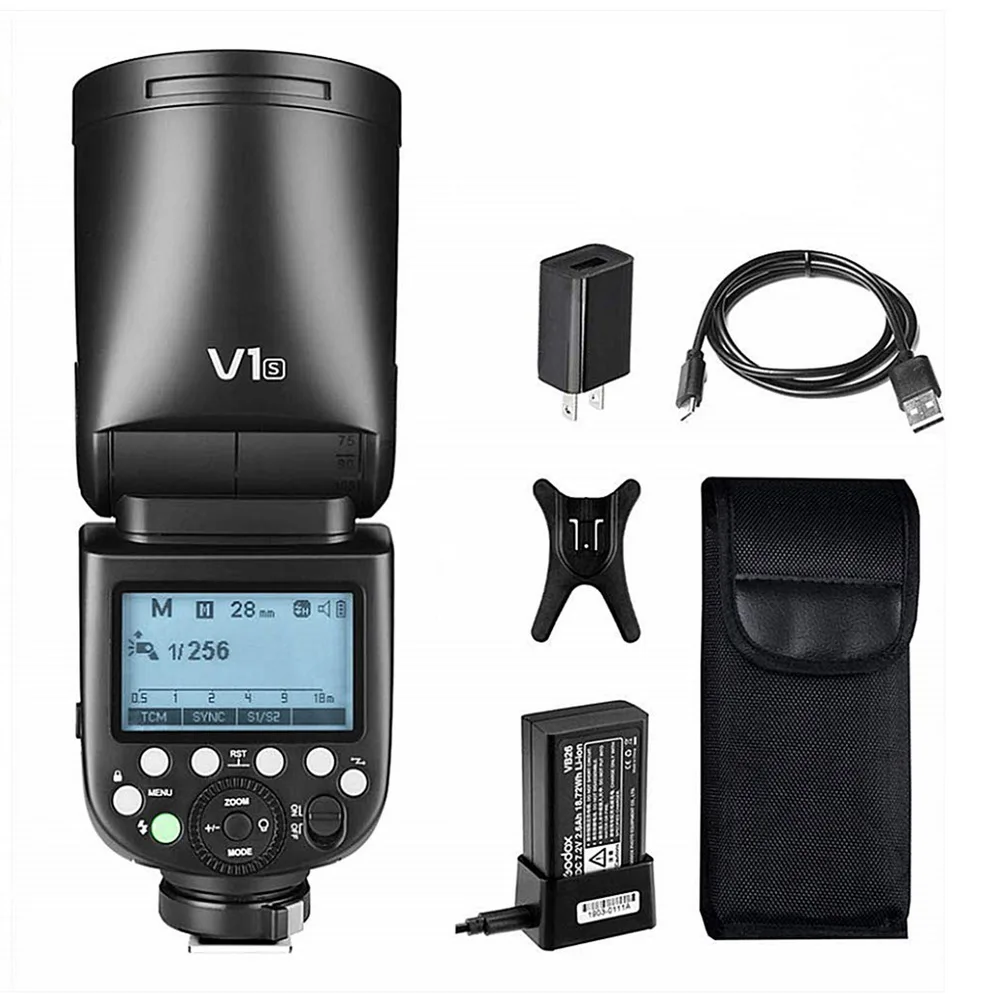 

Godox V1 Flash V1C V1N V1S V1F V1O TTL 1/8000s HSS lithium battery Speedlite Flash for Canon Nikon Sony Fuji Olympus
