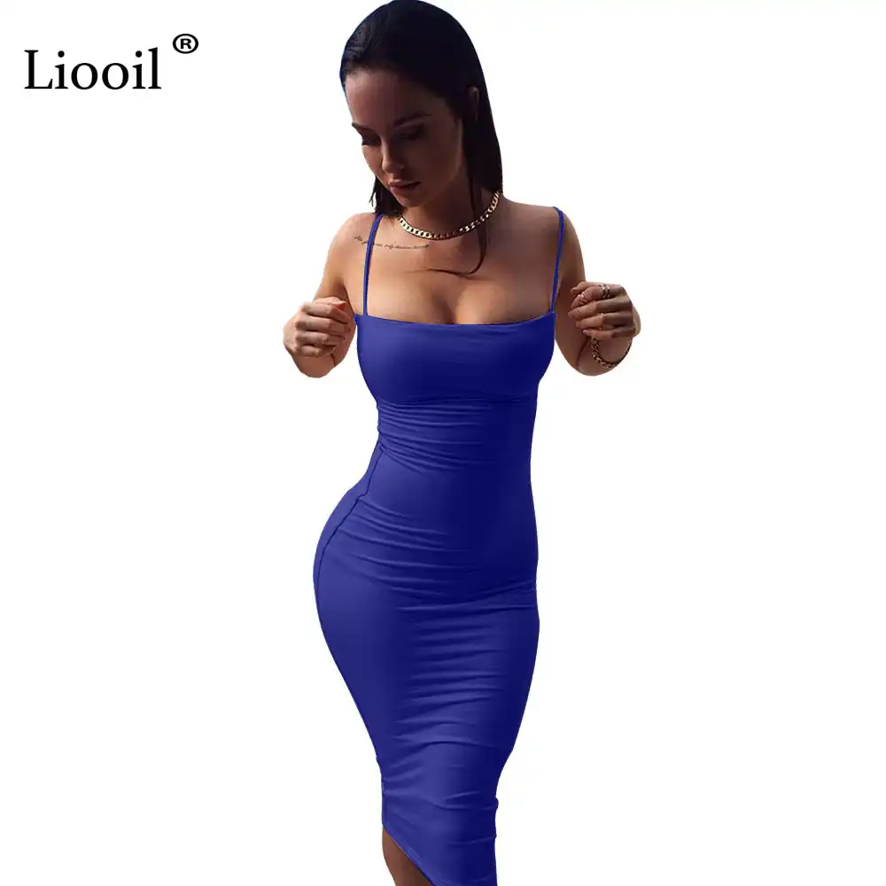 blue body dress