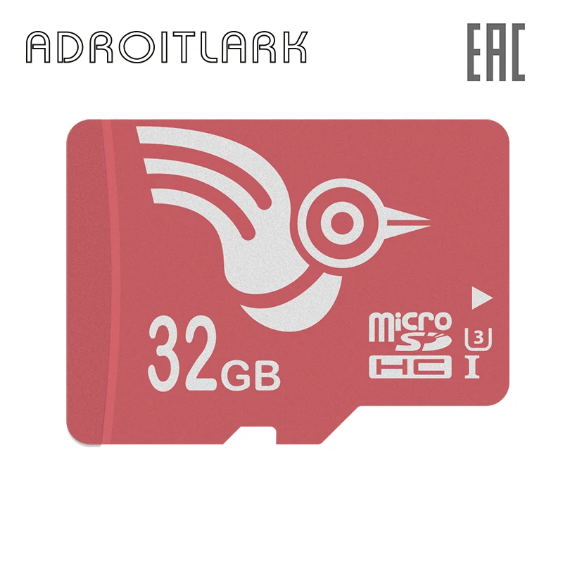 ADROITLARK Micro SD карта 32 Гб U3 класс 10 TF для телефонов/ноутбуков/планшетов/смарт-часов |