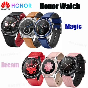 

Original Honor Watch Magic Smart Watch Man Watch Heart Rate SleepTracker Pressure Monitoring Waterproof NFC Dream Lady watch