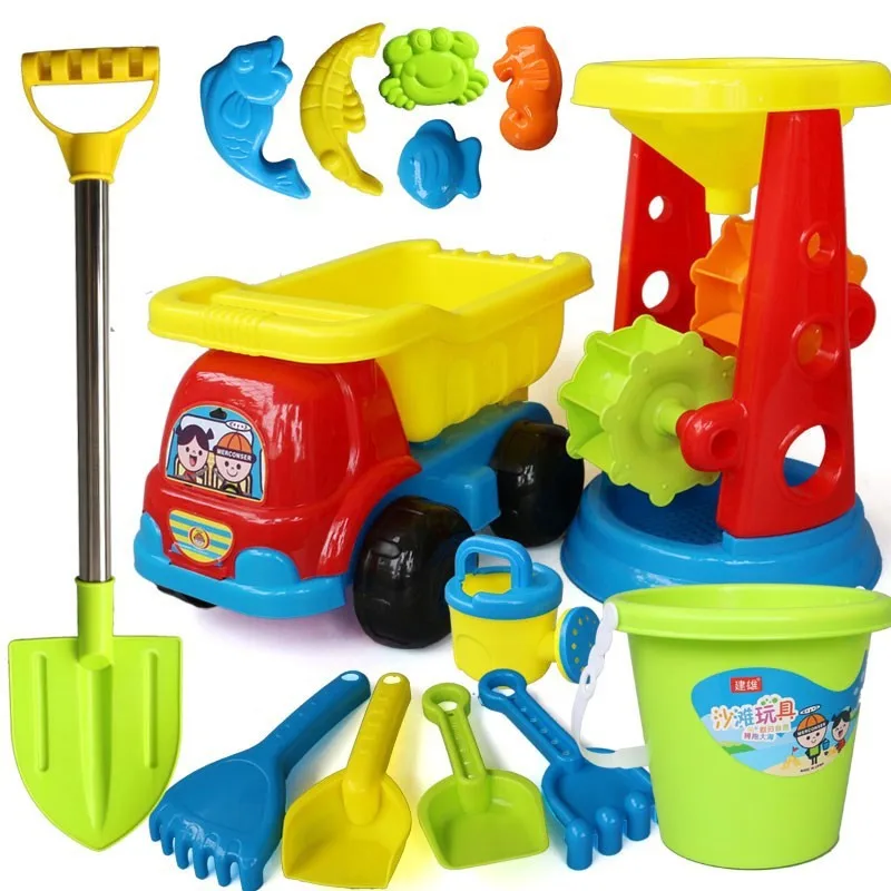 

Baby Seaside Beach Sand KID'S Playground Naughty Castle Sand Toy Kindergarten Sand Wedge Stall White Sand