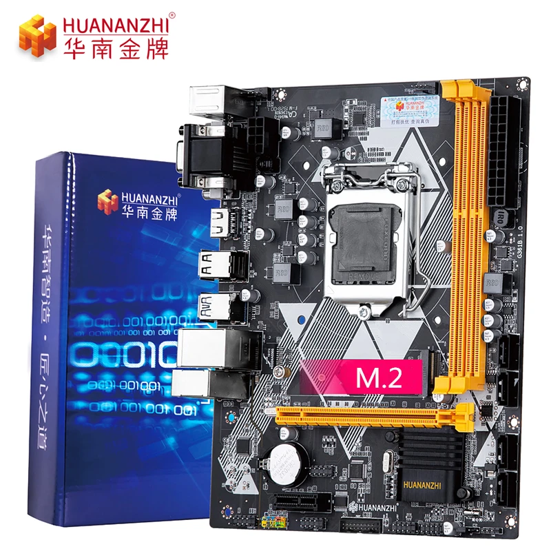 Материнская плата HUANANZHI B85 M ATX B 85 настольная LGA 1150 Intel i3 i5 i7 CPU SSD M.2 SATA 3 0 VGA HDMI DDR3