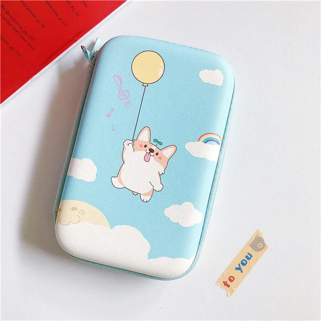 10 см * 16 2 сумка на молнии для наушников Power Bank большая коробка хранения чехол с