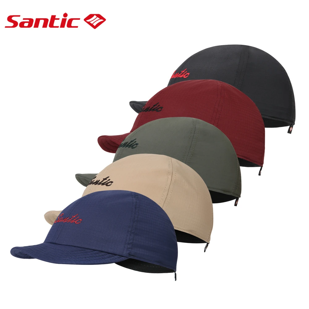 Santic Cycling Cap Sports Cycling Hats Outdoor MTB Road Bike Hats Head Wear Hats Free Size