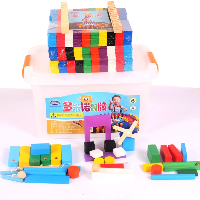 

Domino Switch Children Adult Game Educational Force Building Blocks Switch Toy Send