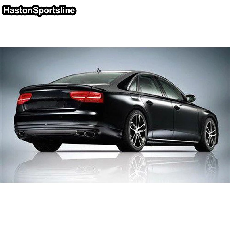 03-09 アウディ A8 4E トランク スポイラー 純正色塗装済/ リップ ウィング エアロ Audi A8(4E)⁄All model トランクスポイラー ウレタン