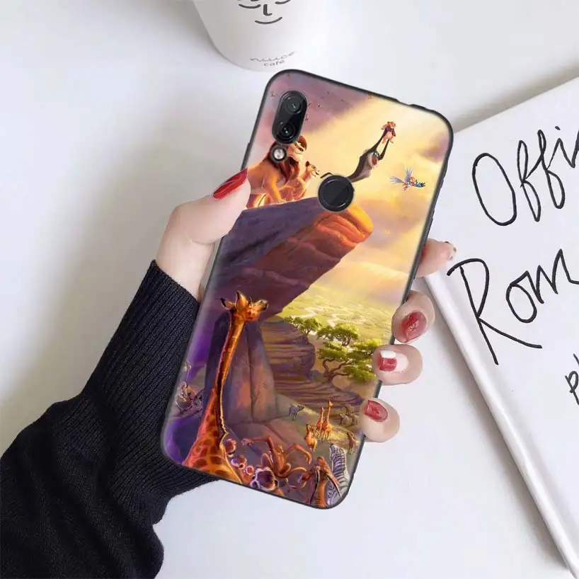 С принтом "Король Лев: Симба чехол для Xiaomi Redmi Note 7 8 K20 фотоаппаратов моментальной печати 7S 7A 6 6A Pro S2 5 mi играть до 9 лет CC9 E A1 A2 Lite F1 мягкий чехол для мобильного телефона c Coque - Цвет: BS025-10
